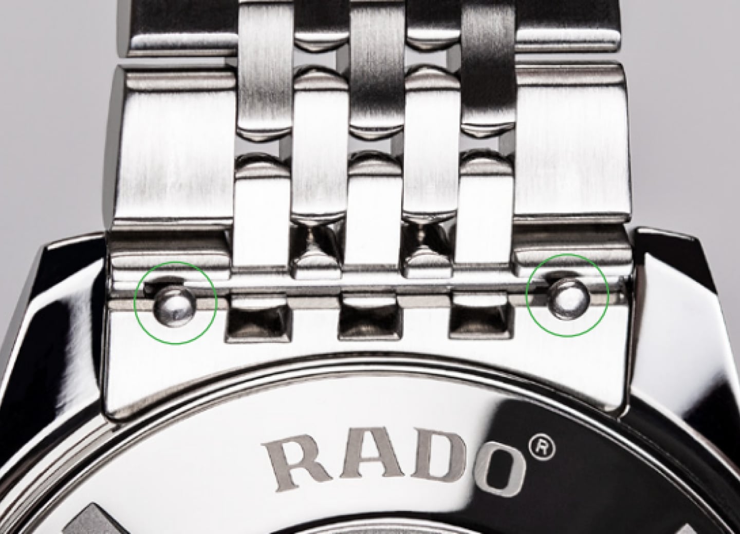 Rado watch clearance bracelet links